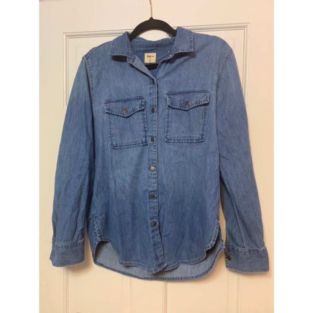 GAP Jean Button Down Shirt